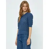 Minus Pullover 'Lamina' azul escuro