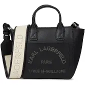 Karl Lagerfeld Malas de tiracolo 'K/Daily' bege / preto