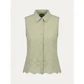 KOROSHI Blusa cáqui