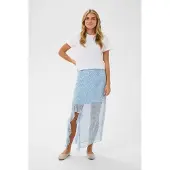 Saint tropez Saia 'RachilSZ' azul claro / branco