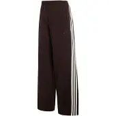 Adidas Calças de desporto 'KIT 3-Stripes Wide' chocolate / branco