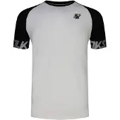 SikSilk Camisa preto / branco