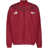 Adidas Casaco de treino 'FC Arsenal Stadium' borgonha / branco