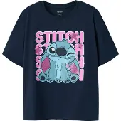 Name it Camiseta De Manga Curta Dymir Stitch Regular