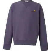 Carhartt WIP Sweatshirt 'American Script' cinzento escuro
