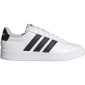 Adidas Sapatilhas baixas 'Grand Court 3.0' preto / branco