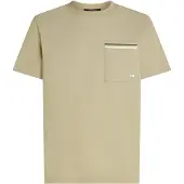 Karl Lagerfeld Camisa areia / verde escuro / branco