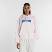 New Balance Sweatshirt 'Wavy' azul / cor-de-rosa