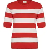 Kaffe Pullover 'KALizza' granadina / branco