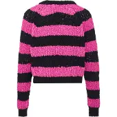 Mymo Pullover rosa / preto