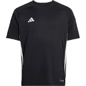 Adidas Camisa funcionais 'Tiro Es' preto / branco