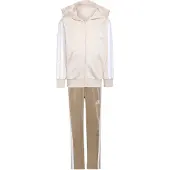 Adidas Fato de desporto 'Essentials' castanho / greige / branco