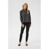Kaffe Blusa 'KAIda' cinzento escuro