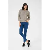 Kaffe Pullover 'KAKani' bege escuro