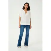 Kaffe Blusa 'KAMilia' branco