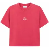 OH APRIL Camisa 'Ella' rosa / vermelho claro