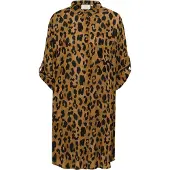 Kaffe Blusa 'Jessi' caramelo / castanho claro / preto