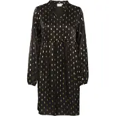 Kaffe Vestido 'Sofie' ouro / preto