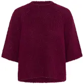 Kaffe Pullover 'Emilie' bordeaux