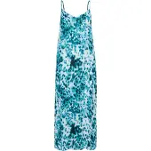 Kaffe Vestido 'Thora' turquesa / azul ciano / azul claro / branco