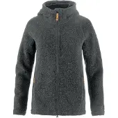 Fjällräven - Vestuário caminhada mulher - Kaitum Fleece W Dark Grey para Mulher - Tamanho S - Cinzento