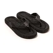 Brasileras Chinelos de dedo 'Flopee' preto