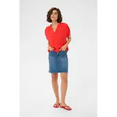 Kaffe Blusa 'KAgina' vermelho