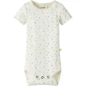 Lil´ Atelier Macacão/Body 'NBFGago' amarelo / verde / cor-de-rosa / branco