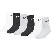 Nike Kids Meias acinzentado / preto / branco