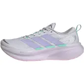Adidas Sapatilha de corrida 'Supernova Glide' turquesa / cinzento-prateado / lavanda / roxo pastel