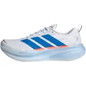 Adidas Sapatilha de corrida 'Supernova Glide' azul / laranja / prata / branco