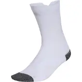 Adidas Meias de desporto 'RUNNING COMFY CREW' acinzentado / branco