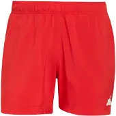 Adidas Calções de surf 'Ess' vermelho / branco