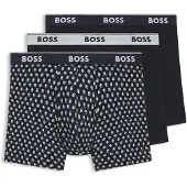 BOSS Boxers 'Power Des' azul / branco