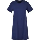 Build Your Brand Vestido Curto De Manga Curta