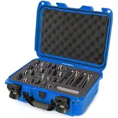 Nanuk 915 mala com espuma para 28 facas, azul