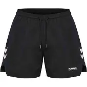 Hummel Calções de surf 'Pulse' preto / branco