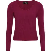 Faina Pullover 'Fashion Look' borgonha