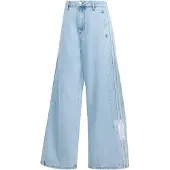Adidas Originals Calças de ganga 'Adibreak' azul ganga / branco