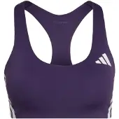 Adidas Soutien de desporto 'Adizero' roxo escuro / offwhite