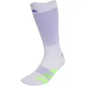 Adidas Meias de desporto 'Adizero' amarelo néon / lavanda / roxo pastel