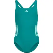 Adidas Moda de banho desportiva '3-Stripes C-Back Swimsuit' petróleo / menta