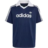 Adidas Polo largo de riscas
