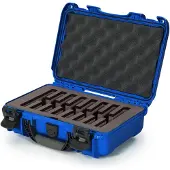 Nanuk 909 mala com espuma para 8 facas, azul