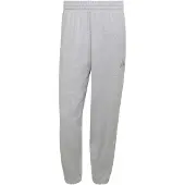 Adidas Calças de desporto 'KIT SMALL LOGO REGULAR CUFFED' cinzento claro