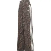 Adidas Originals Calças de ganga 'SNAKE PRINT DENIM LOOSE' castanho / castanho claro / castanho escuro / branco