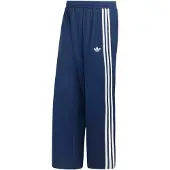 Adidas Calças 'OVERSIZED TRACK' navy / branco