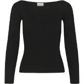 Kaffe Pullover preto