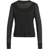 Adidas Camisola SEMITRANSPARENTE DE MANGA COMPRIDA SOFT LUX