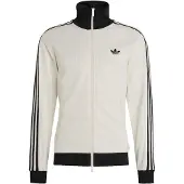 Adidas Originals Casaco em moletão 'Classic' preto / branco lã
